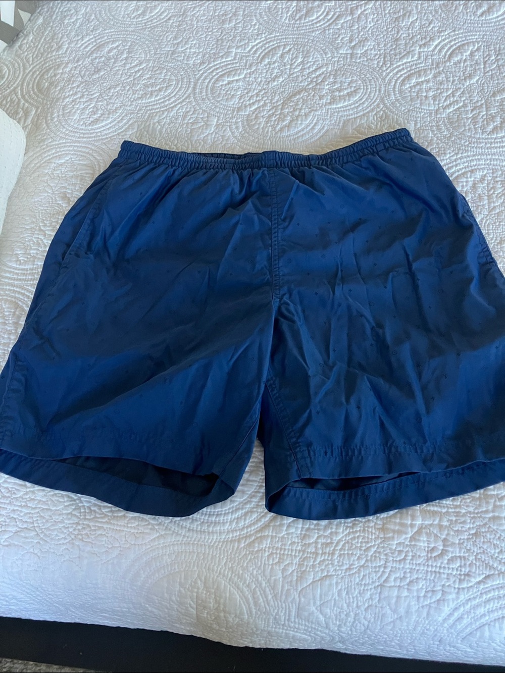 Louis Vuitton Men's Dark Navy Monogram Swim Board Shorts